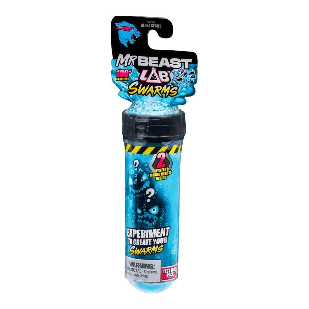 Mr Beast Lab Tubo de Ensaio com 2 Mini Bonecos Swarms - Candide