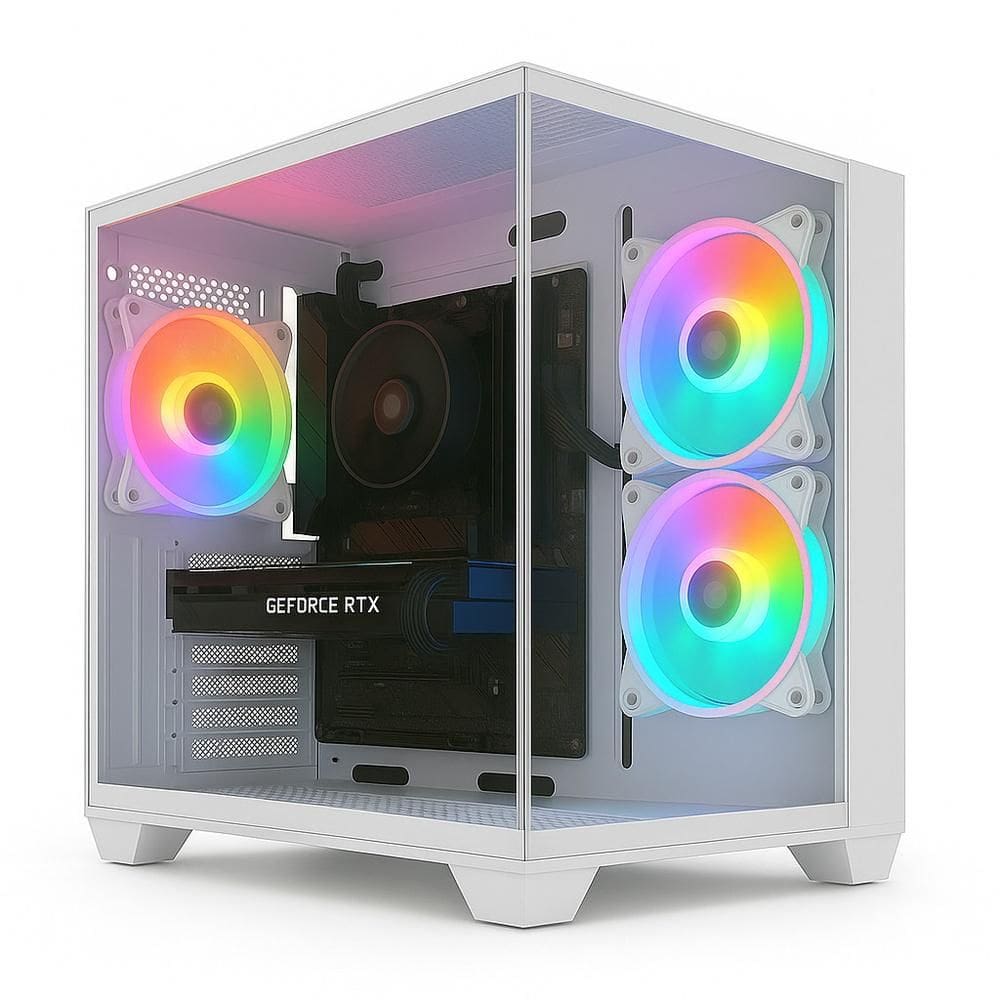 PC Gamer Skill Apex Series, AMD Ryzne 5 5600GT, Radeon RX 580 8GB, 16GB DDR4, SSD 1TB M.2, Branco SAS016
