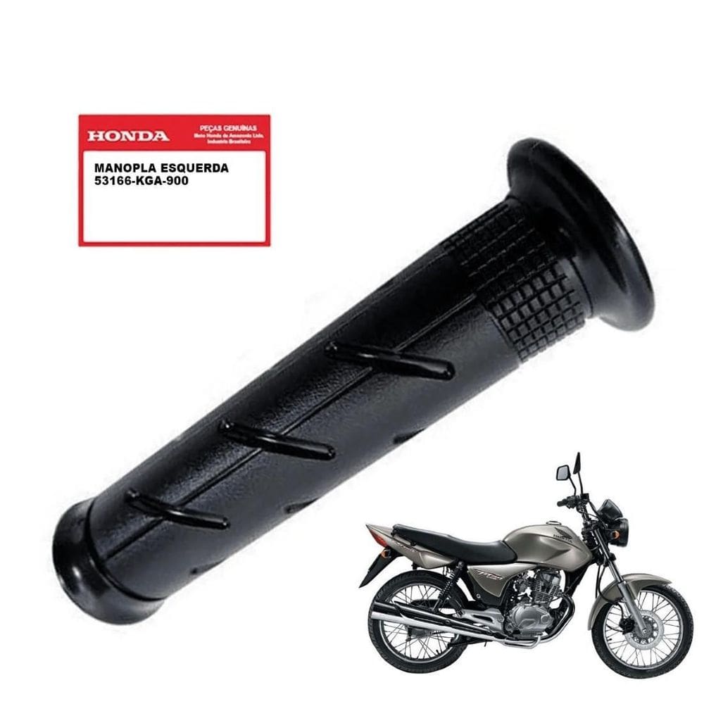 Manopla Esquerda Honda Cg Titan Fan 125 150 De 1983 Ate 2013