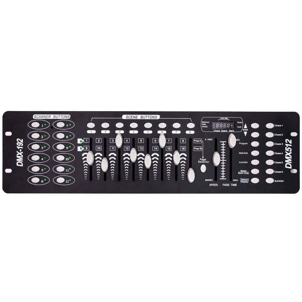 Mesa Controladora Profissional Dmx-512 Iluminação E Efeitos
