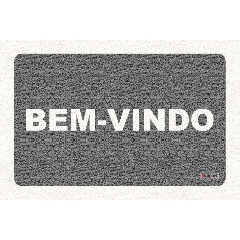 Tapete Capacho Bem-Vindo 60X40