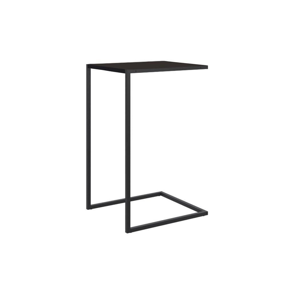 Mesa Lateral De Apoio 27820 Preto/preto - Artesano