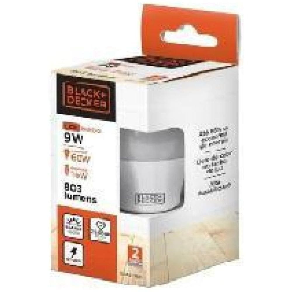 Kit Lâmpada Bulbo Led A60 9W 6500K C/4 Unidades-Black Decker
