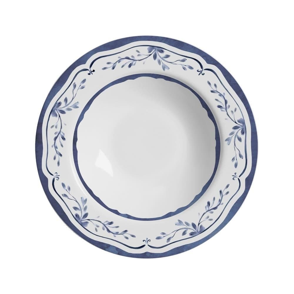 Conjunto Com 6 Pratos Fundo Valência 25Cm