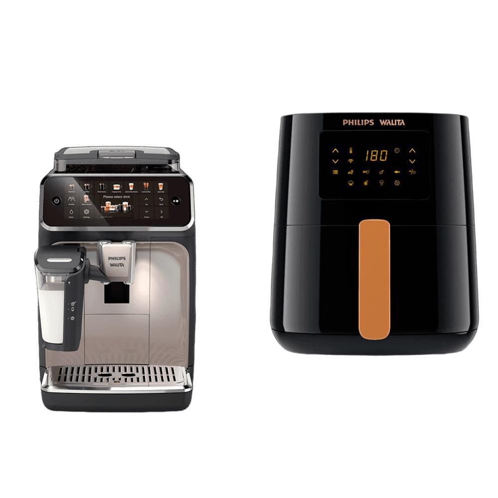 Cafeteira Série 5500 + Airfryer Wi-Fi Série 5000