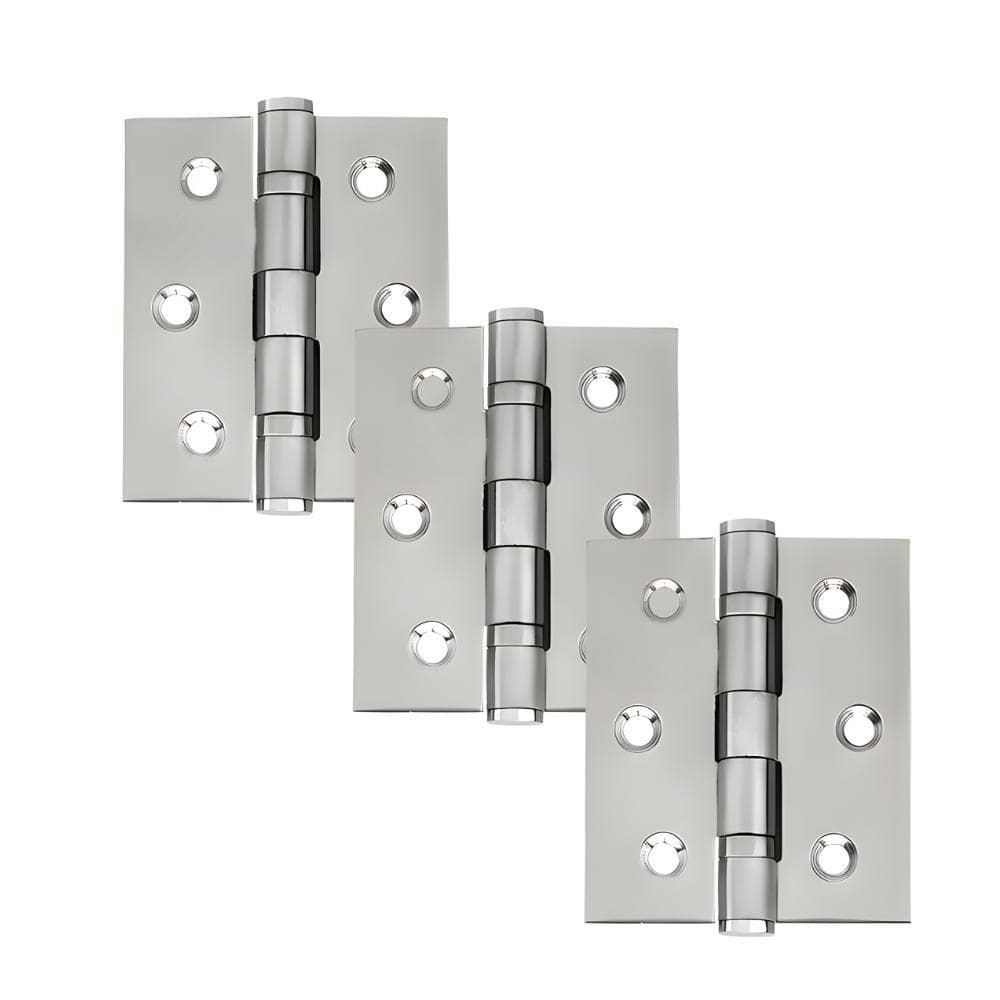 Dobradiça Para Porta Haga 3.1/2 Com Rolamento Embutir 60Kg