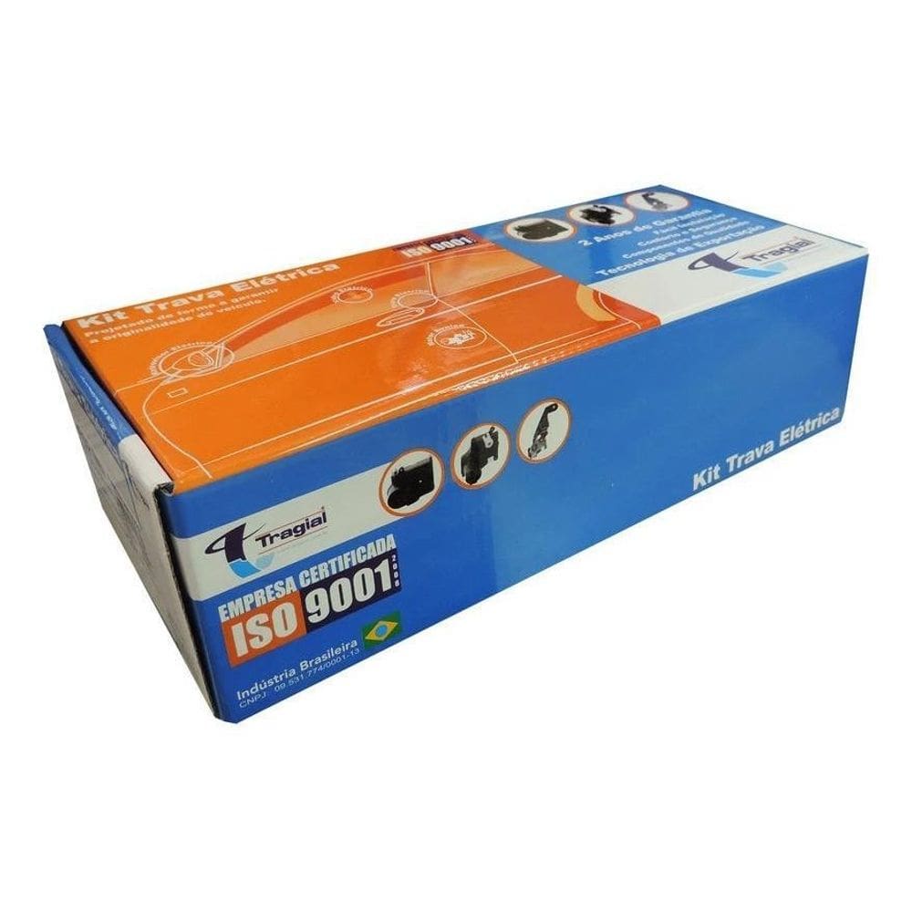 Kit Trava Elétrica Gol Voyage G5 G6 4 Portas Tragial