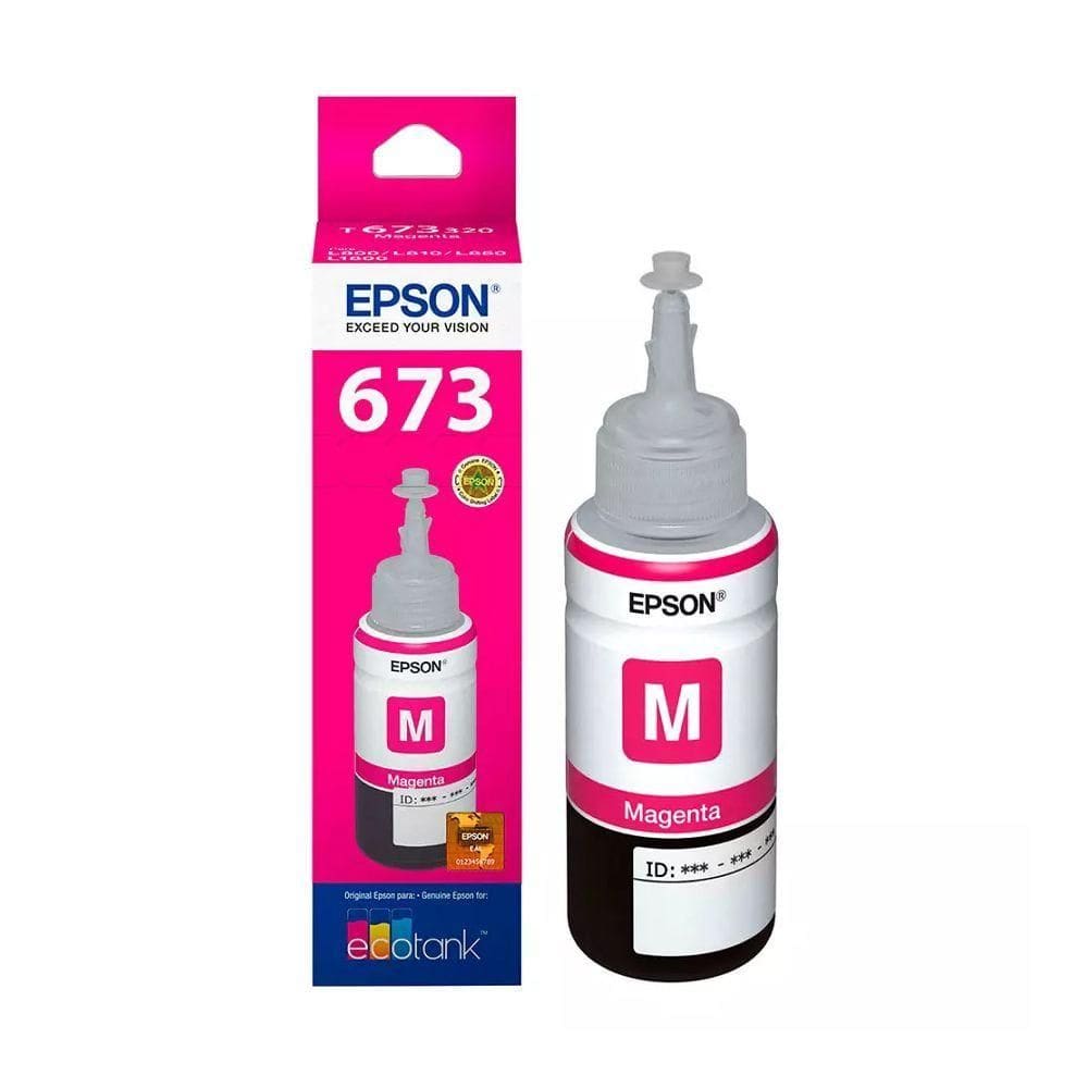 Refil Tinta Epson Magenta T673320-al