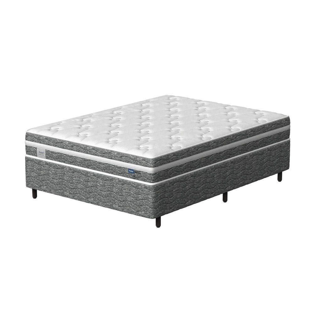 Conjunto Box Casal Mola Ensacada Prodormir Akira (138x188x46cm)