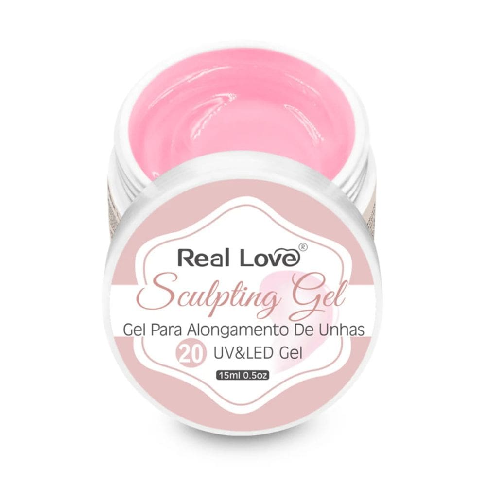 Gel De Alongamento Sculpting Gel 20 Real Love 15ml