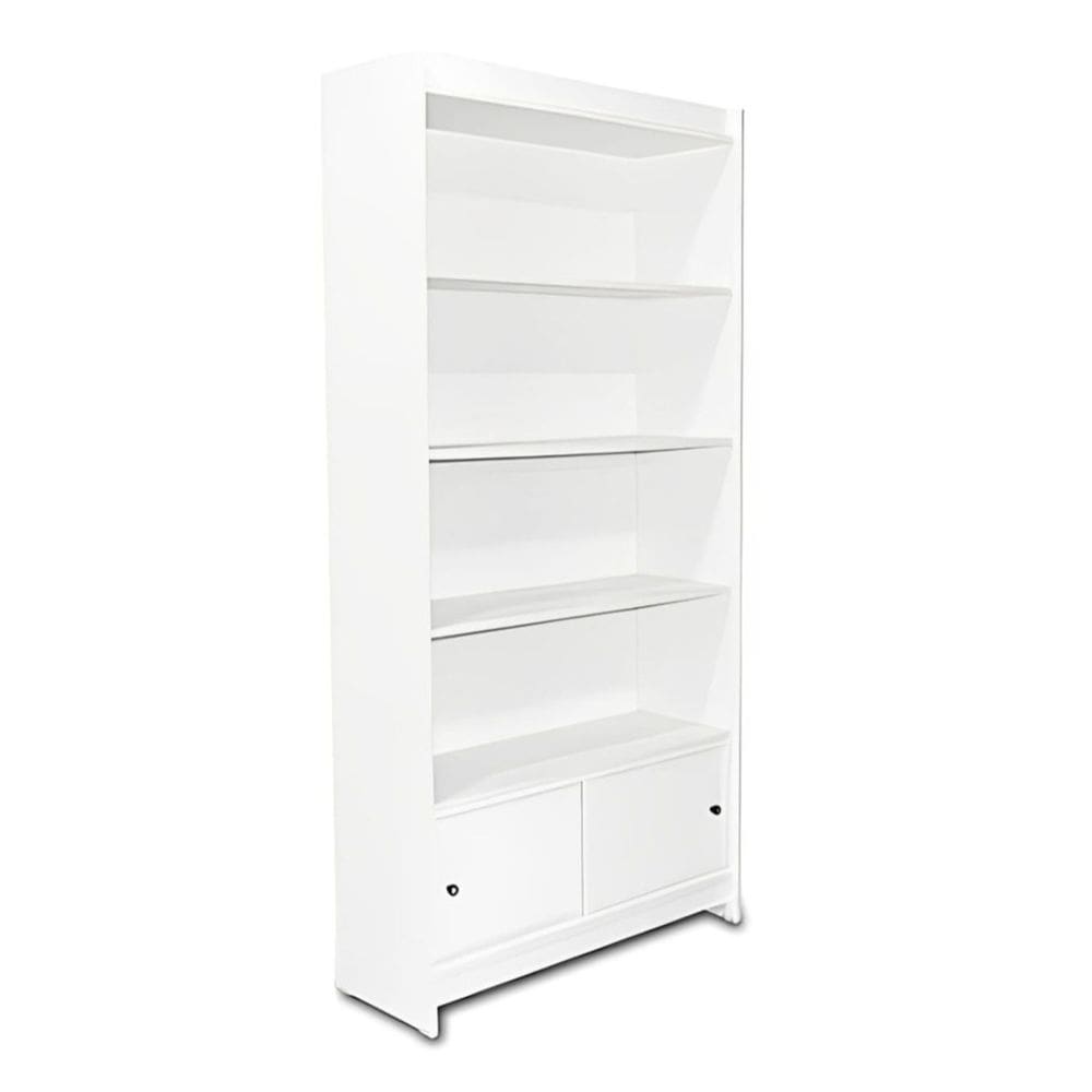 Prateleira Com Porta Multiuso Branco 185X92X32Cm - Deep