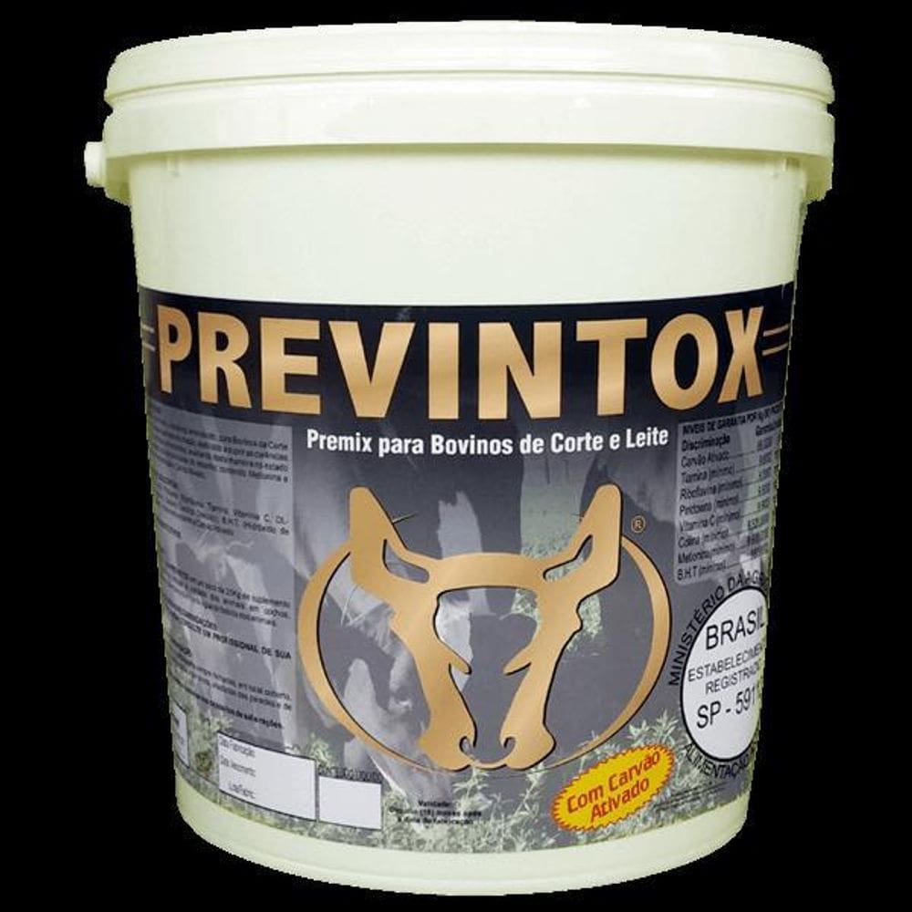 Previntox Desintoxicador Para Bovinos de Corte e Leite 10kg