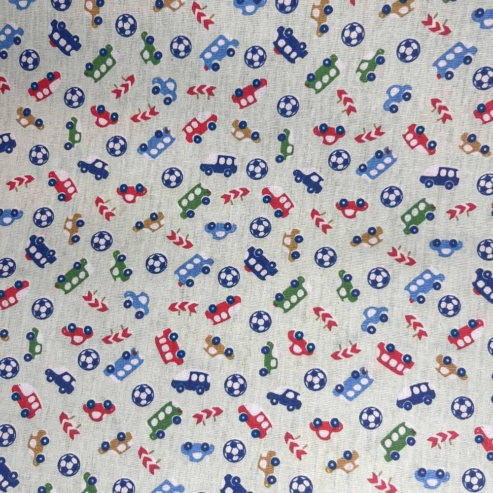 Tecido Tricoline Patchwork 100% Algodão - 1 Metro - Estampas