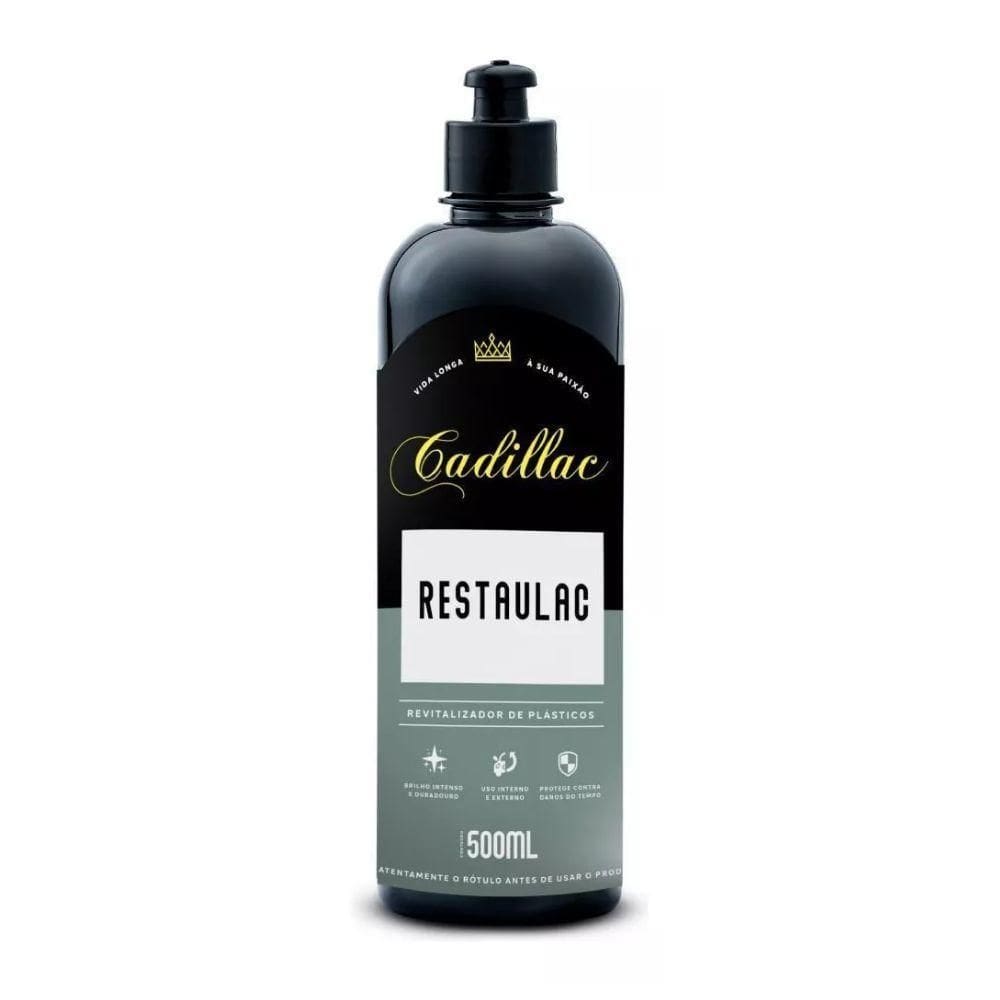 Restaulac Revitalizador De Plásticos 500Ml Cadillac