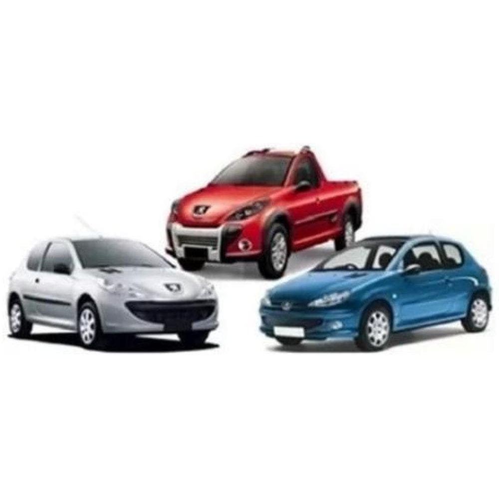 Par Lente Espelho Retrovisor Peugeot 206 207 Hoggar Pick-Up