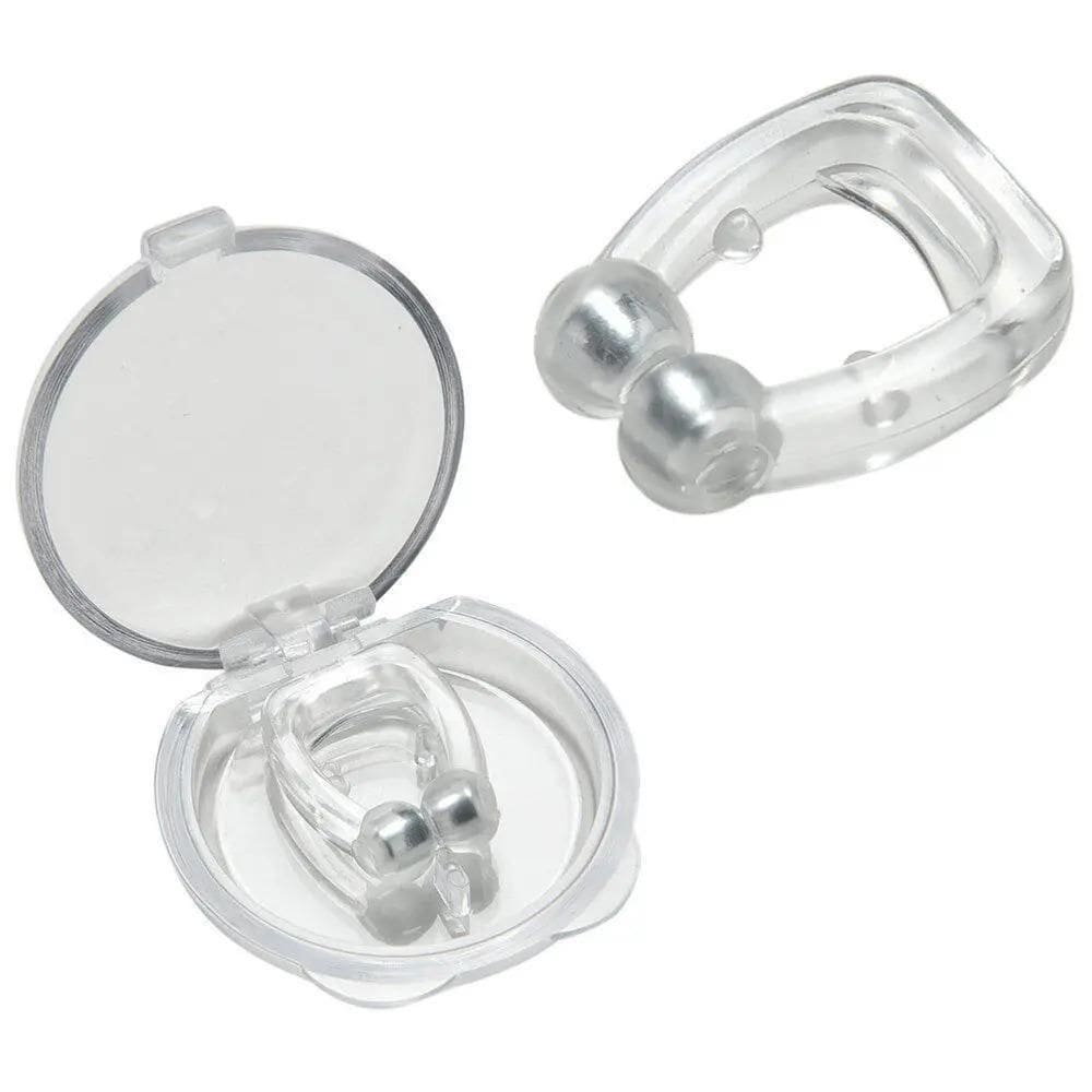 Clip Nasal Anti Ronco Apneia Nariz Magnético Com Imã Kit C/2