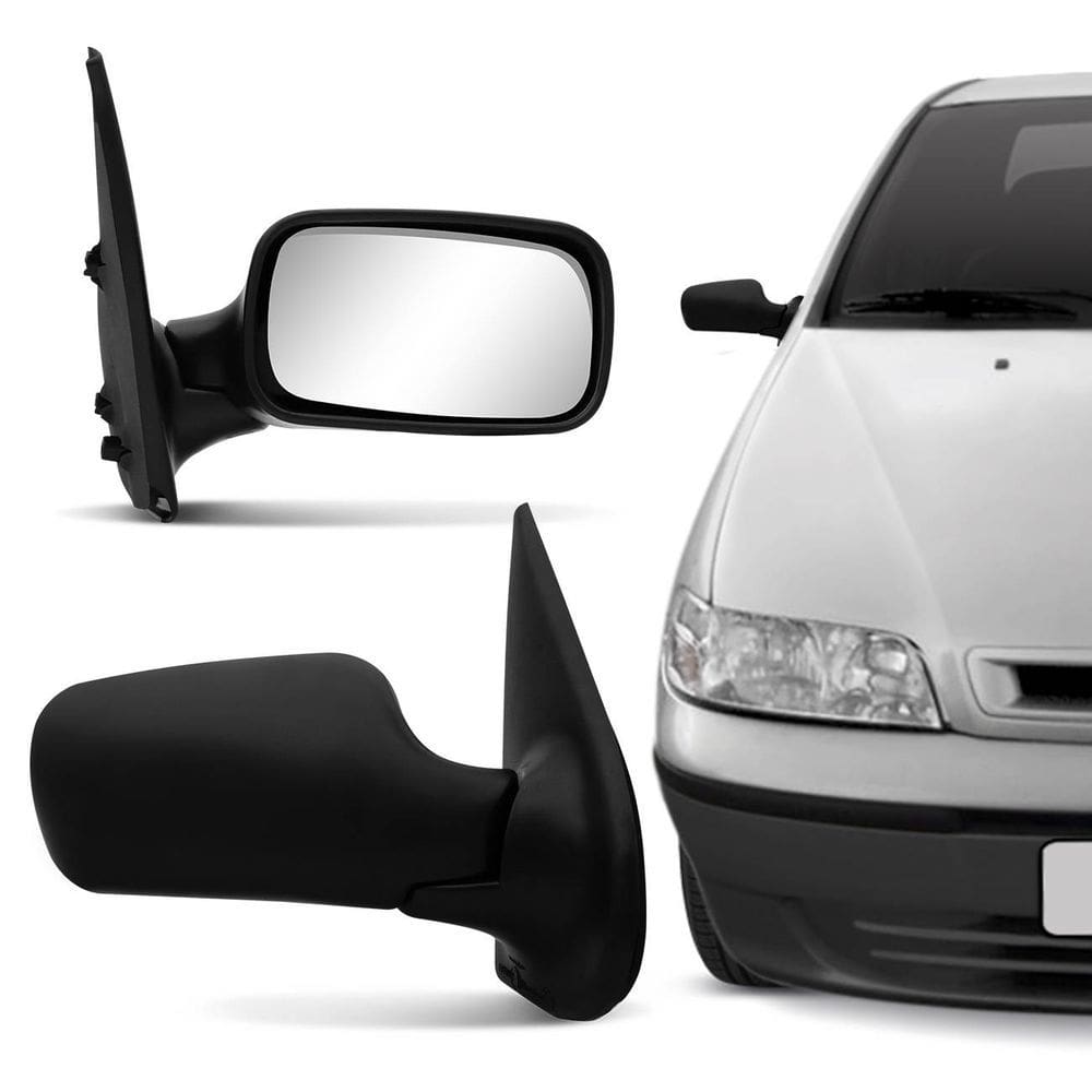 Retrovisor Palio 96/00 4 Portas Fixo Lado Esquerdo