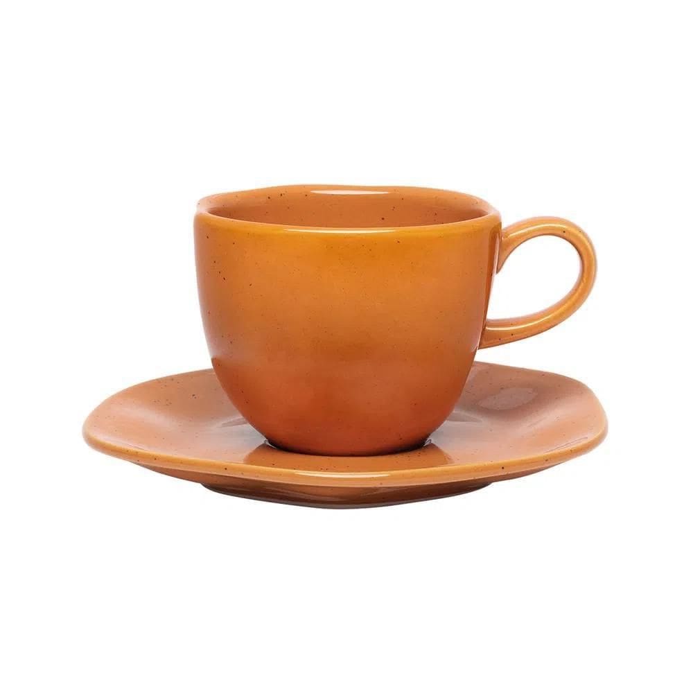 Conjunto Para Chá Oxford 12 Pçs 220 Ml Papaya Ra129514