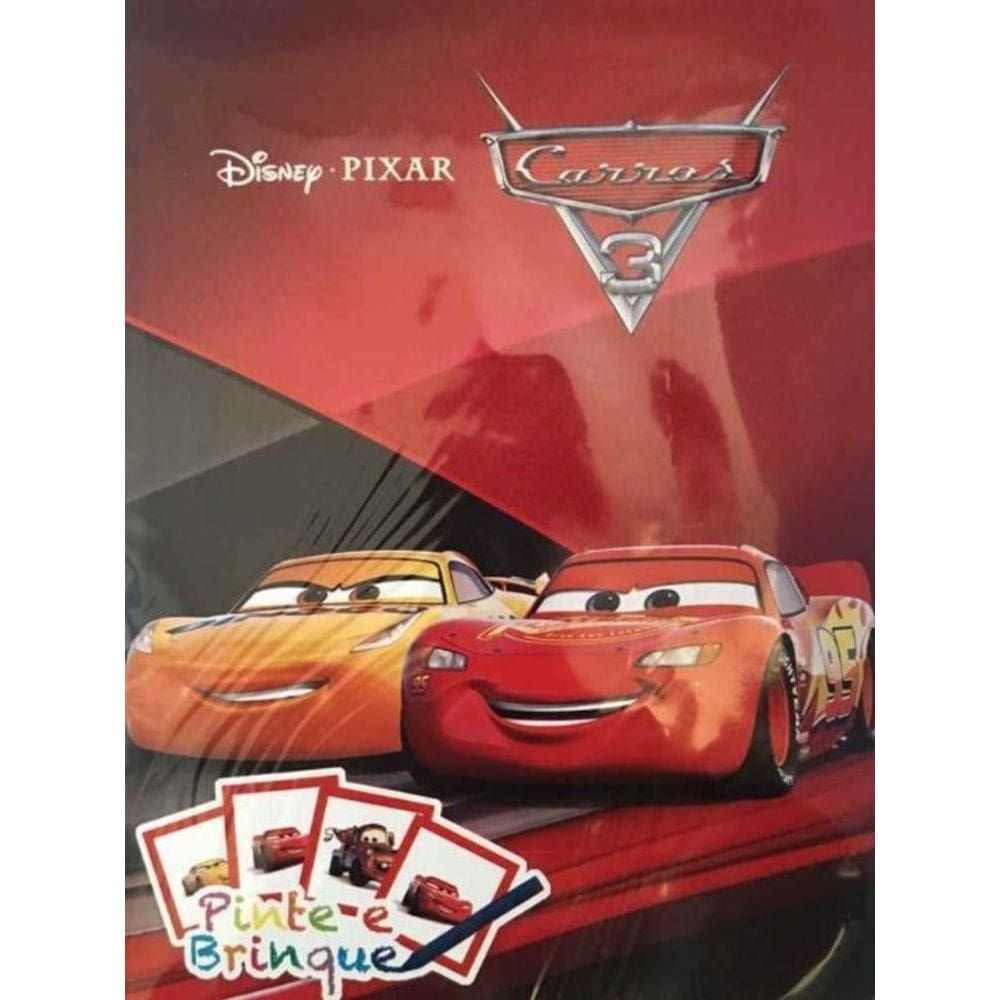 Disney - Pinte e Brinque - Carros 3