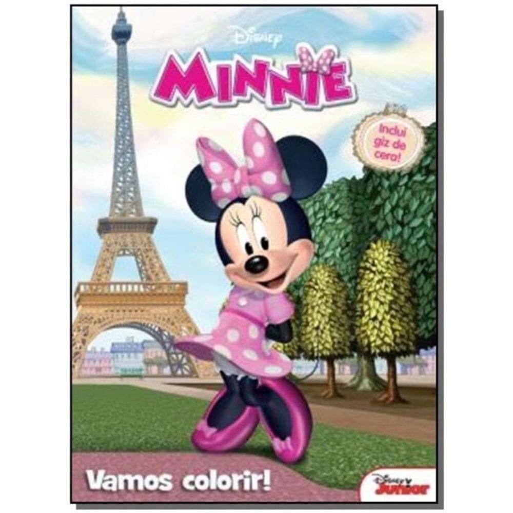 Disney - Vamos Colorir - Minnie