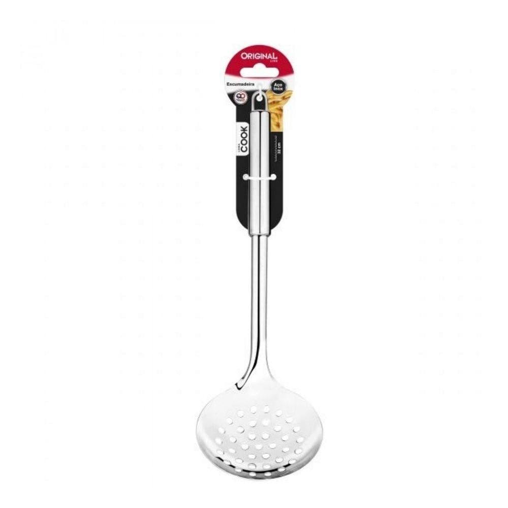 Escumadeira Para Frituras Em Aço Inox Linha Cook