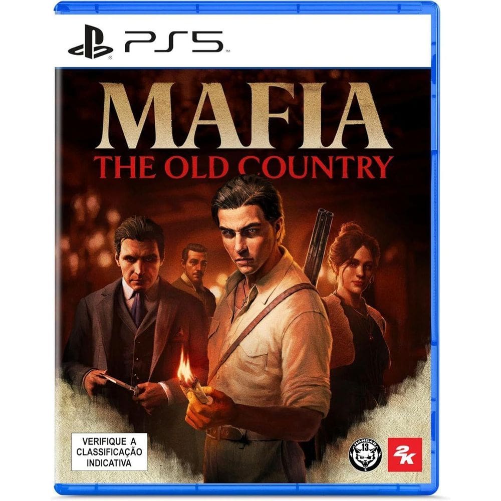 Jogo Mafia The Old Country Ps5 Mídia Física Lacrado