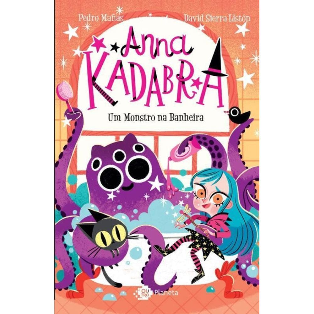 Livro Anna Kadabra Volume 3 Um Monstro Na Banheira