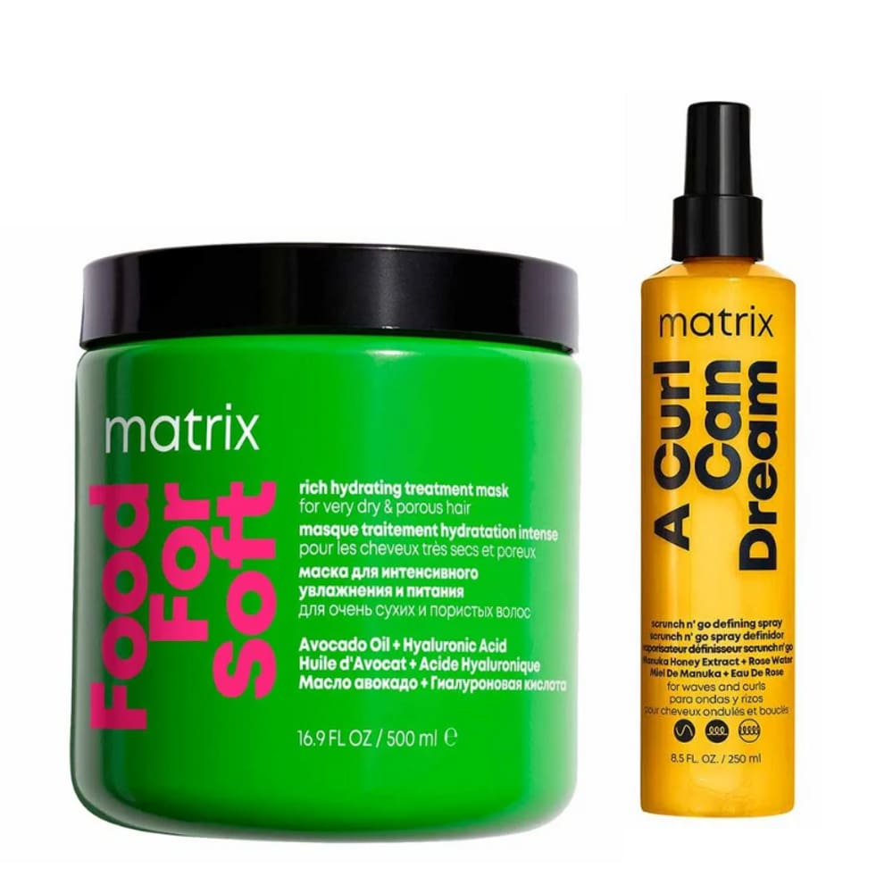 Matrix Kit Mascara + Leave In A Curl Can Dream