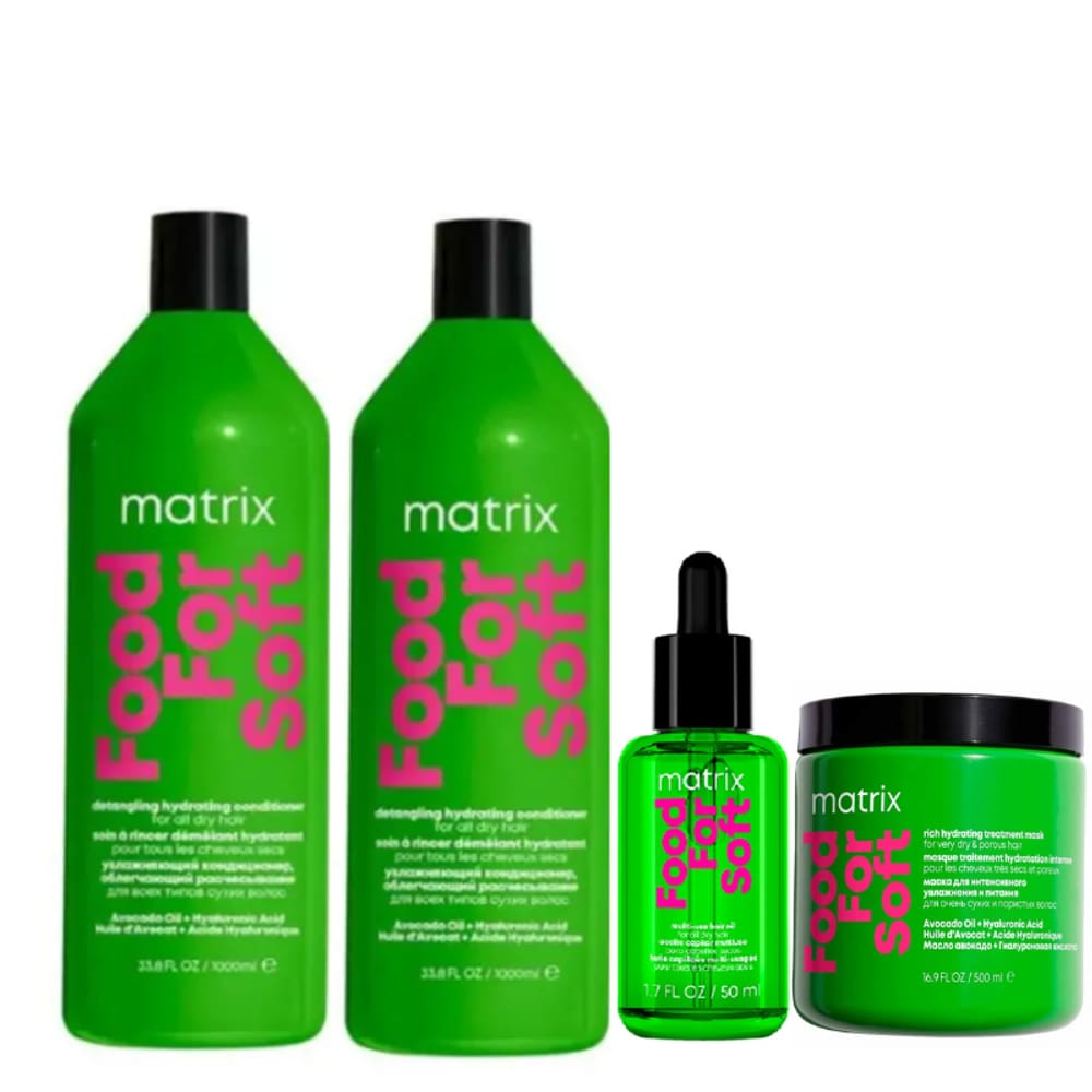 Matrix Kit Oleo+Shampoo1L+Condicionador 1L+Mascara G