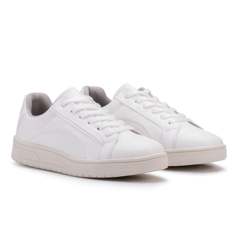 Tenis Branco Feminino Sapatenis Sneakers Confortavel