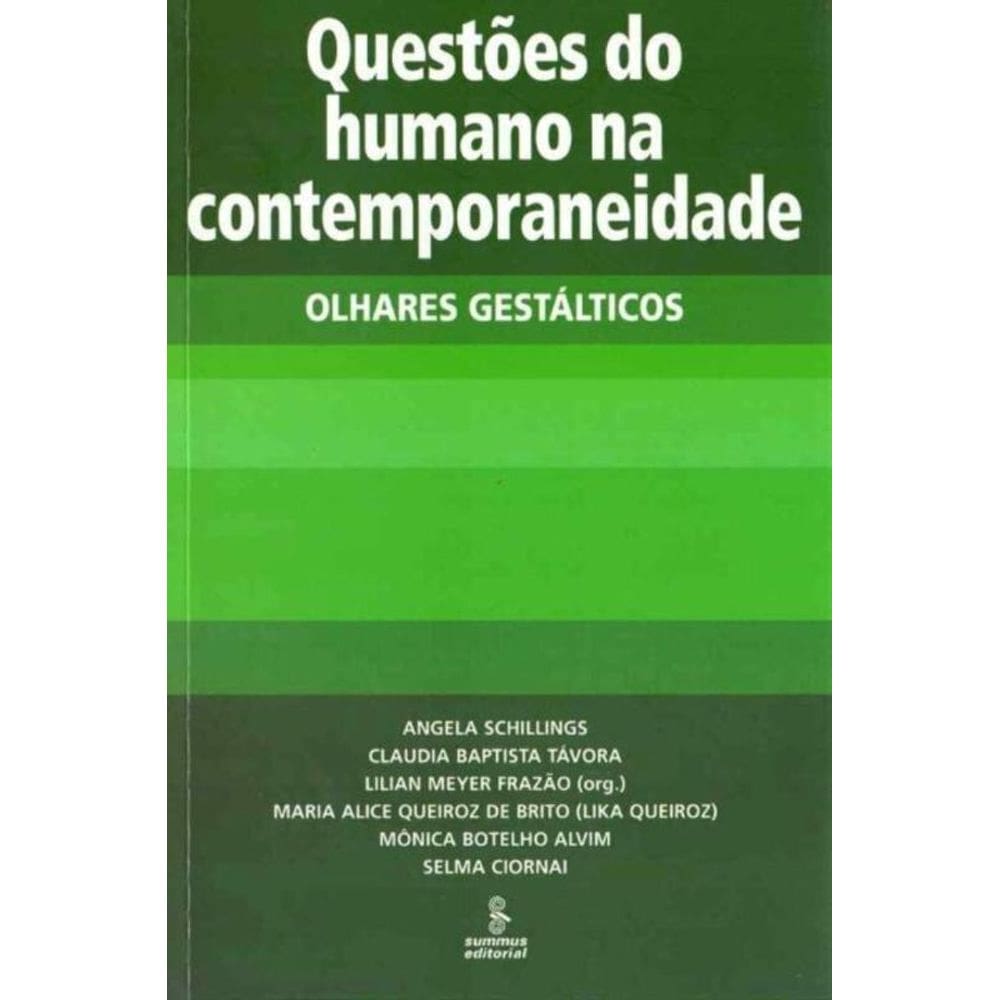 Questões do humano na contemporaneidade - 01Ed/17