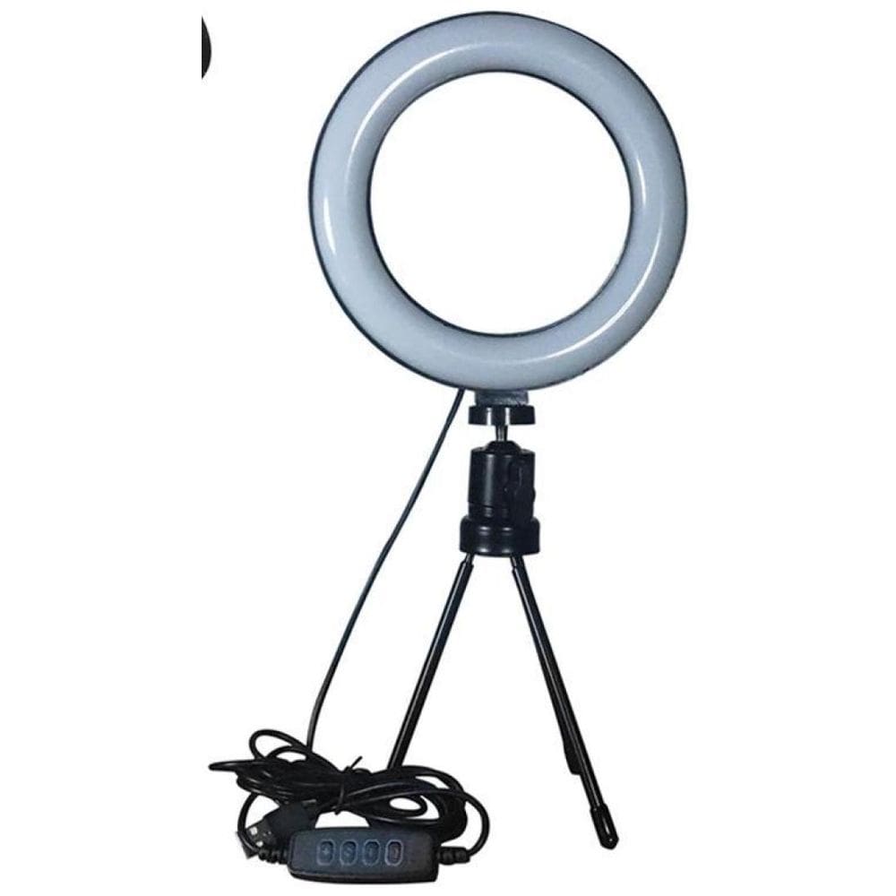 Kit Youtuber Ring Light 6 Polegadas 16Cm Lapela Profissional