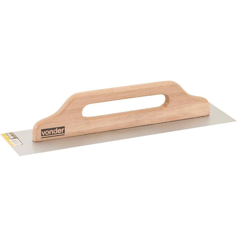 Desempenadeira Lisa 12,0X48,0Cm Total Madeira Fecha Vonder