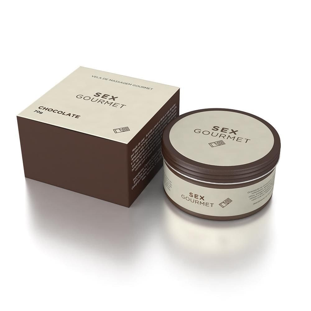 Vela Hidratante Sex Gourmet Chocolate - 70 G