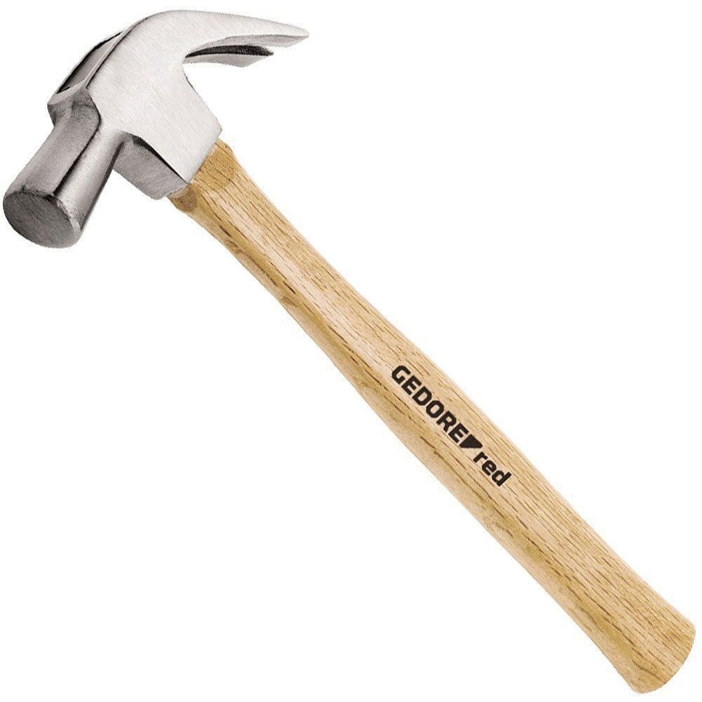 Martelo De Unha 27Mm Com Cabo De Madeira - Gedore Red