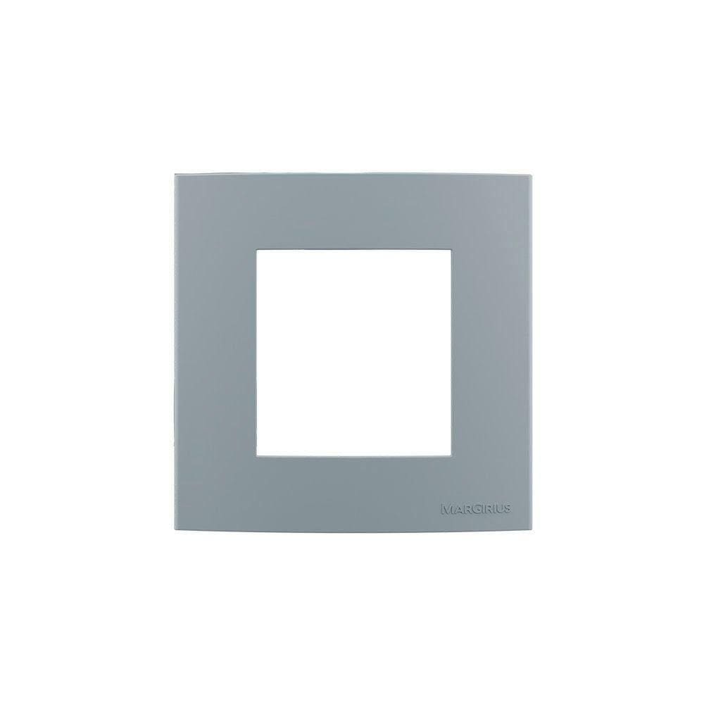 Placa Com Suporte Para Móveis Margirius Sleek Colors 80x80 Cinza
