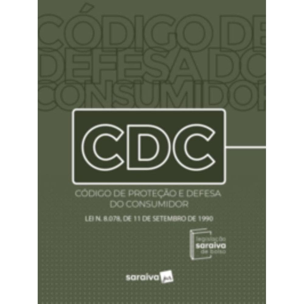 Código de Defesa do Consumidor - Legislação Saraiva de Bolso - 1ª edição 2023
