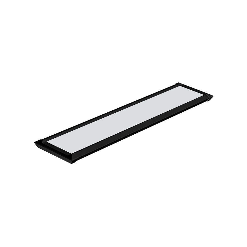 Luminária Led Taschibra Tl Slim 15 De Sobrepor 40W Bivolt Preta 6500K - Luz Branca - Preto