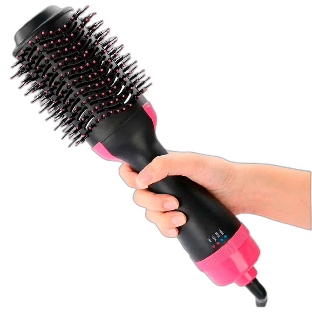Escova Secador Seca Cabelos Tira Frizz Alisa