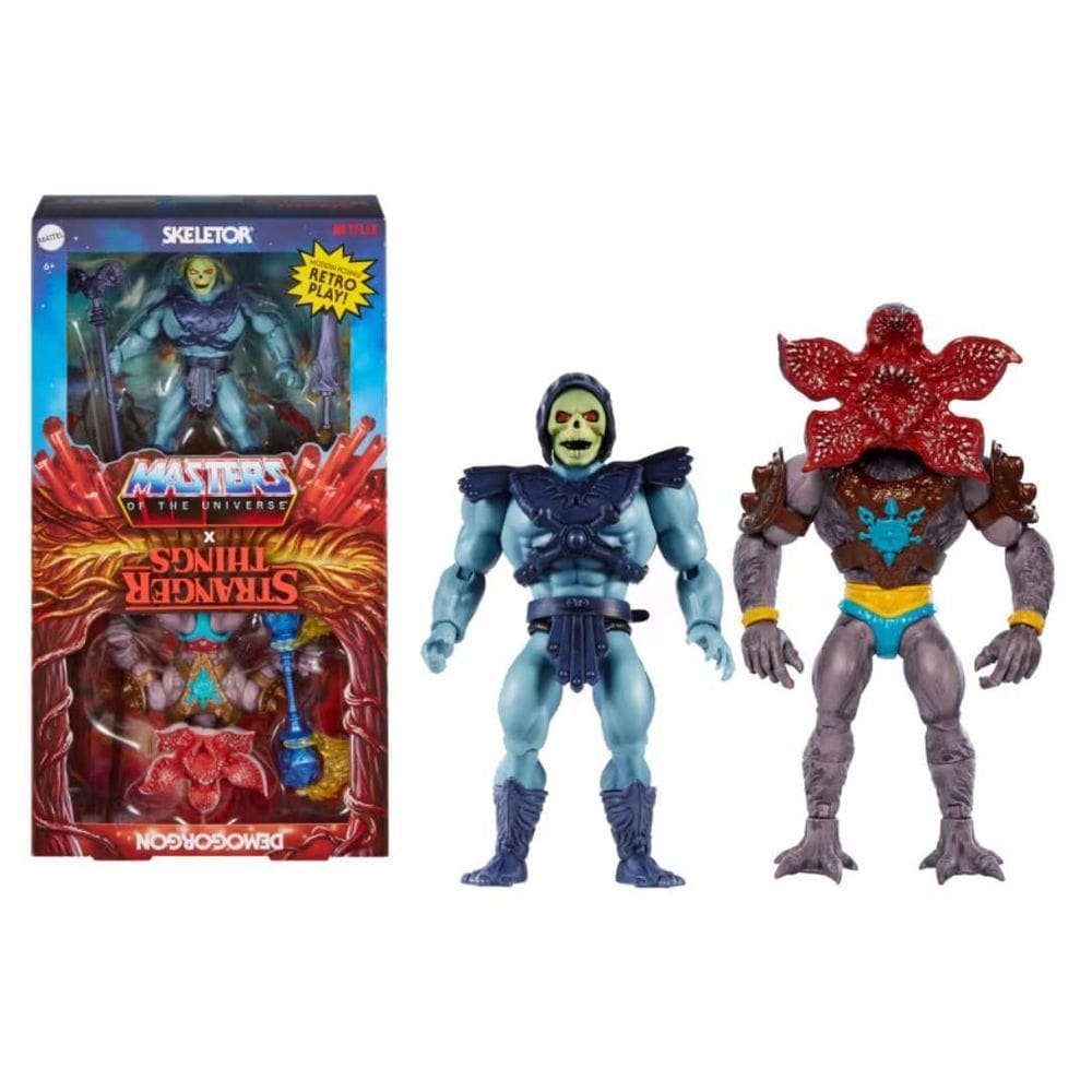 Skeletor X Demogorgon - Motu X Stranger Things Hvv72 Mattel