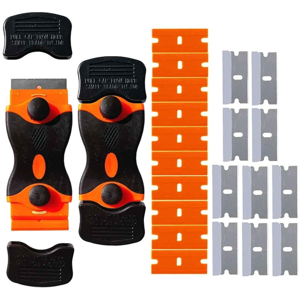 Kit 2 Raspador De Vidro Ratinho Espátula Insulfilm Adesivo