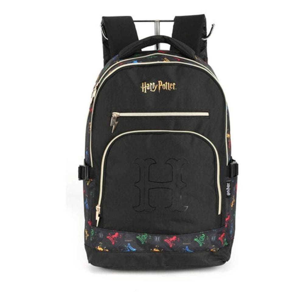 Mochila Costa Juvenil Porta Notebook Harry Potter