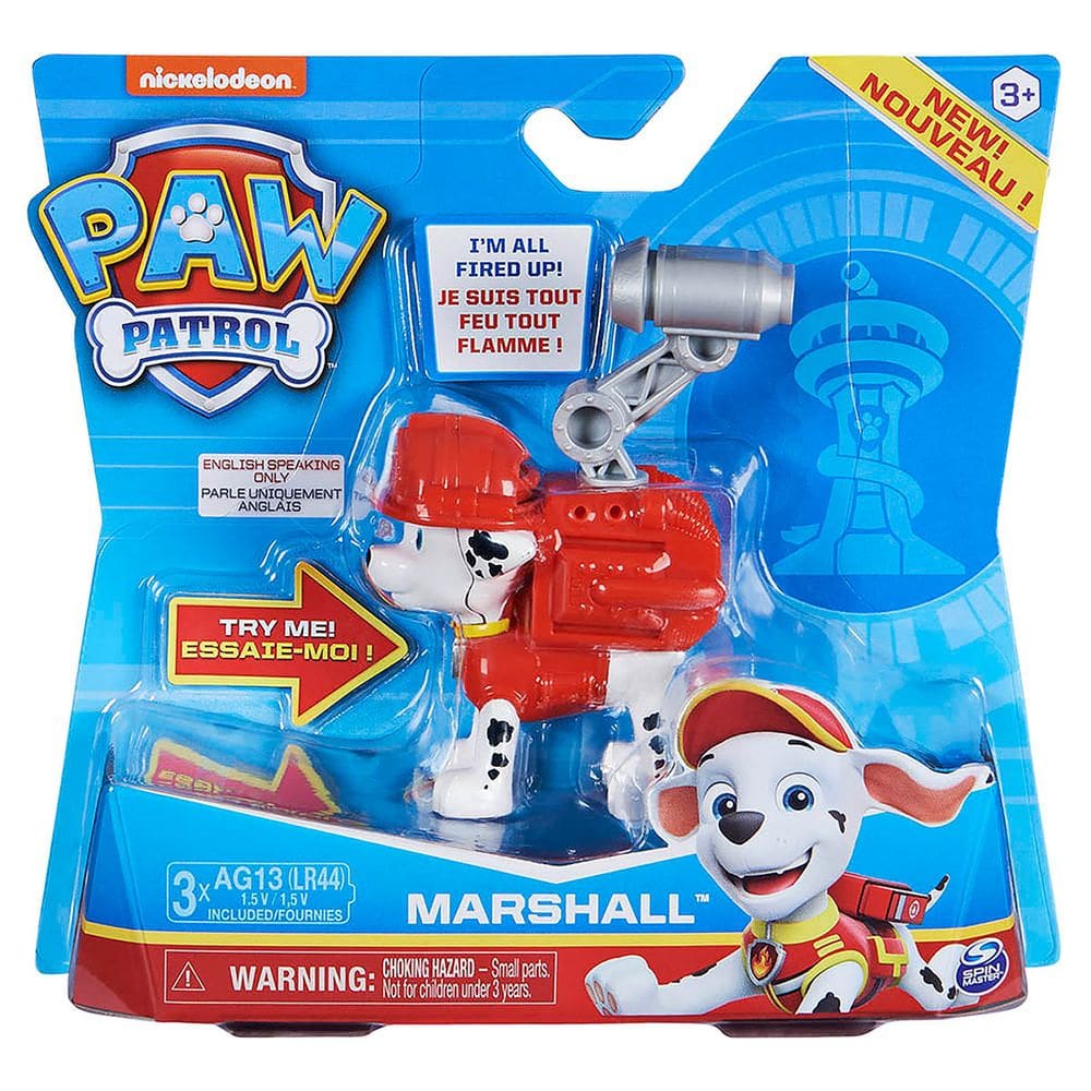 Patrulha Canina, Boneco Marshall 10cm Sunny