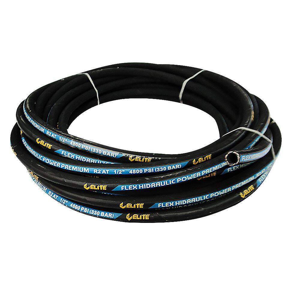 Mangueira Hidráulica R2 At 2 Trama Aço 1/4 Elite 10 m