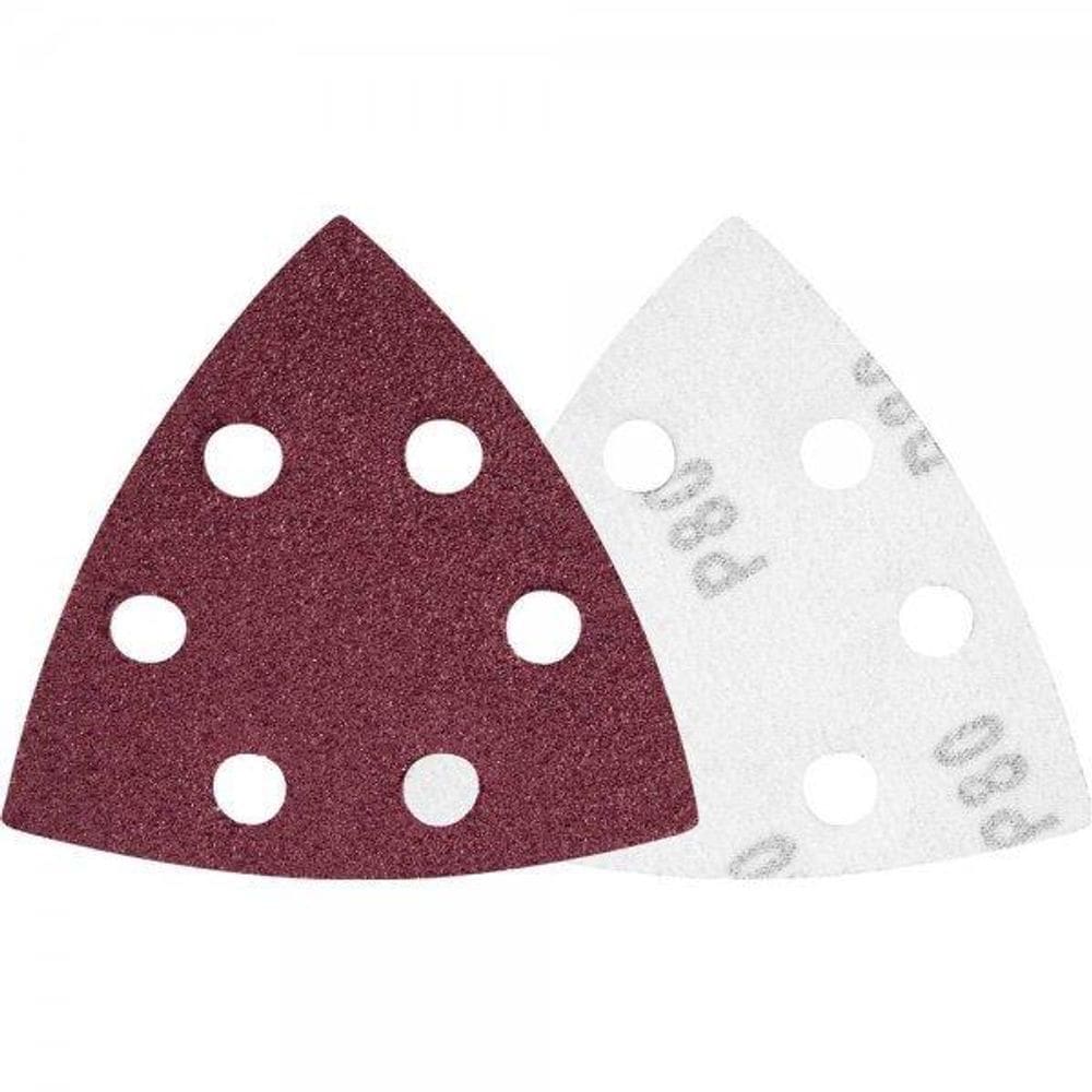 Lixa Triangular Com Costado Em Pluma - Grão 80 Vonder