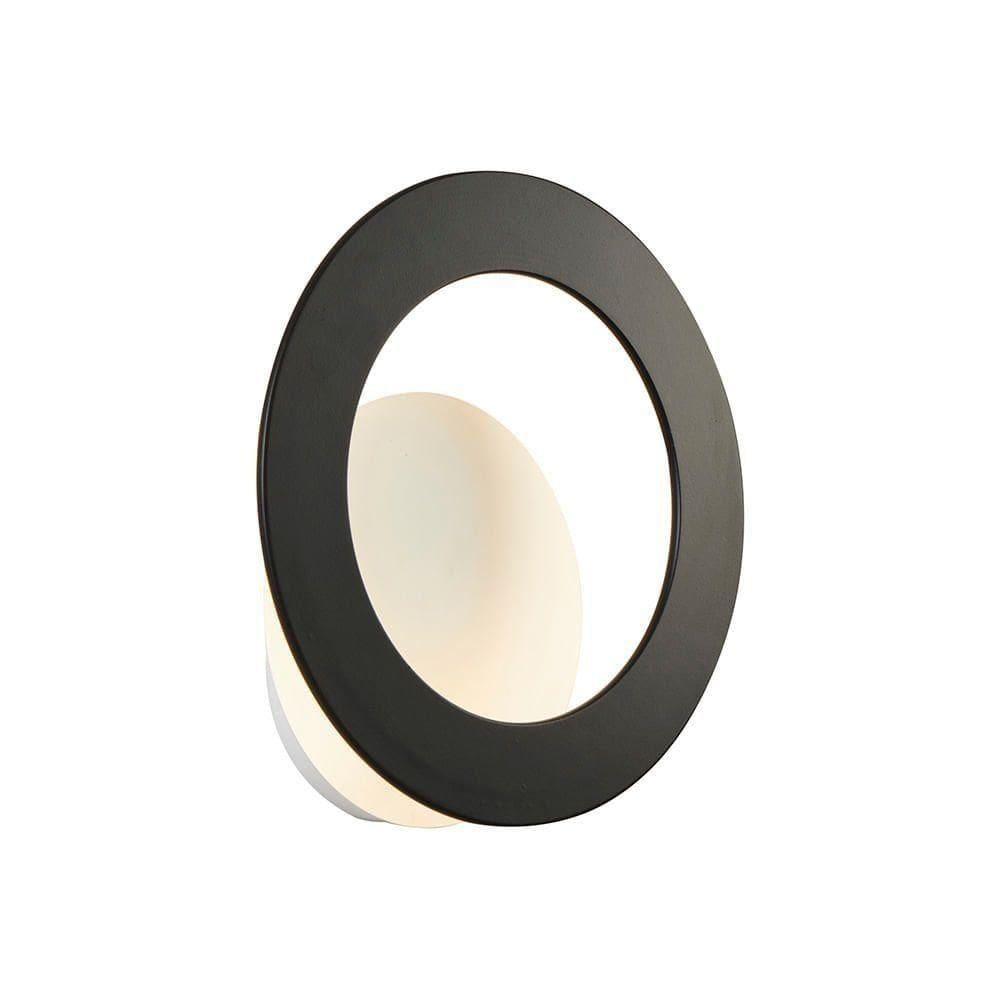 Arandela Nordecor Kote Gr 12W Led Bivolt Branco E Preto 3000K