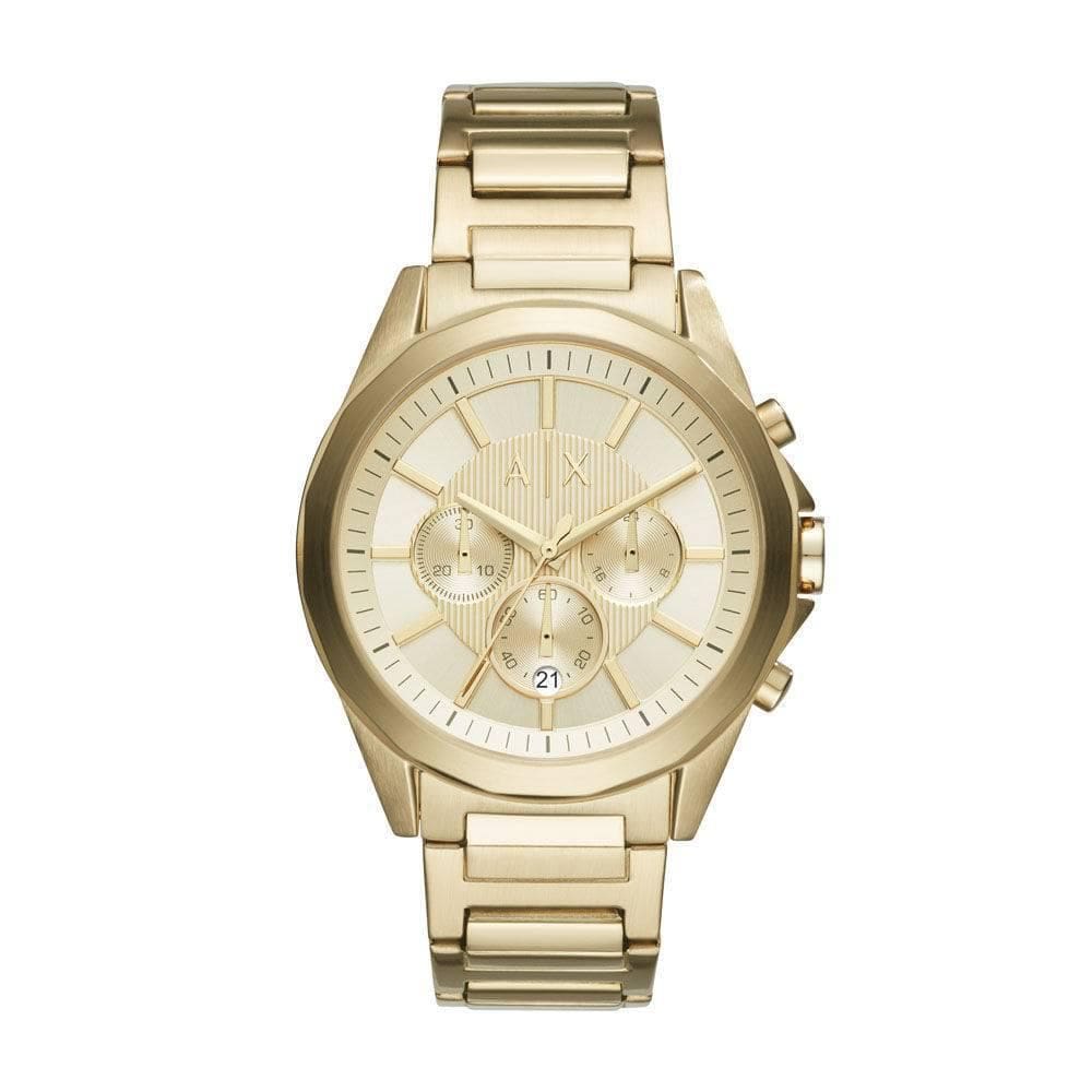 Relógio Masculino Armani Exchange Dourado Ax2602/4Dn