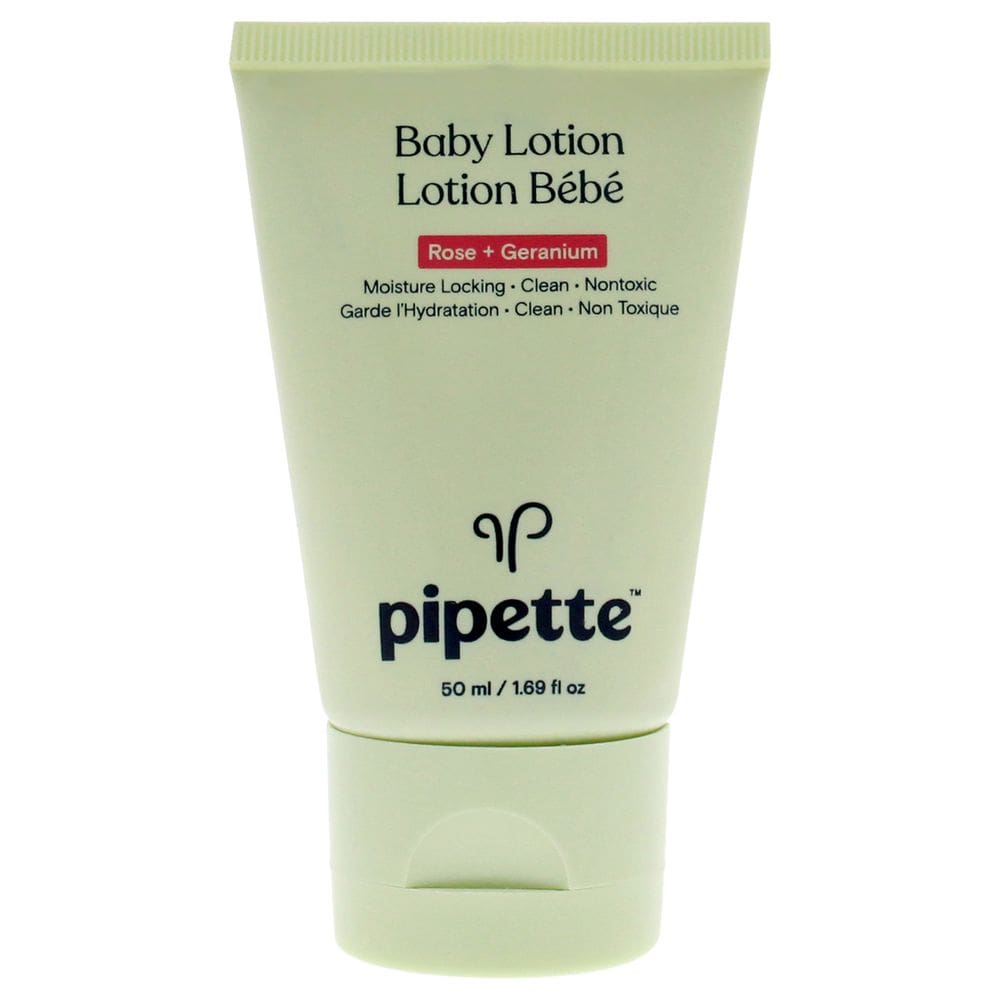 Loção para bebês Pipette Rose + Geranium para crianças - 50mL