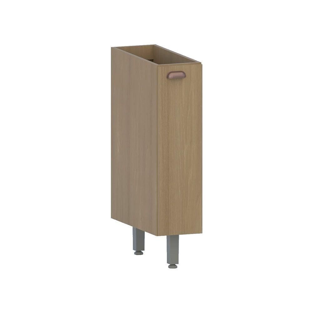 Balcão De Cozinha Sem Tampo 20cm 1 Porta Classic Luciane Móv Freijó/freijó
