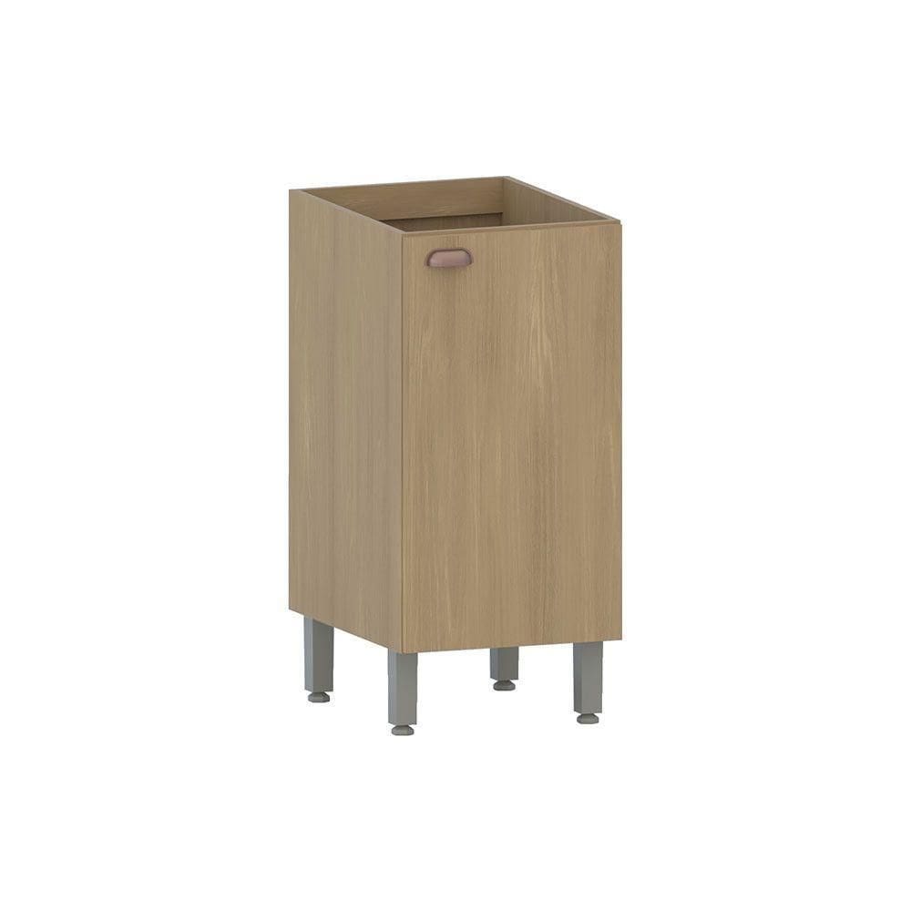 Balcão De Cozinha Sem Tampo 40cm 1 Porta Classic Luciane Móv Freijó/freijó